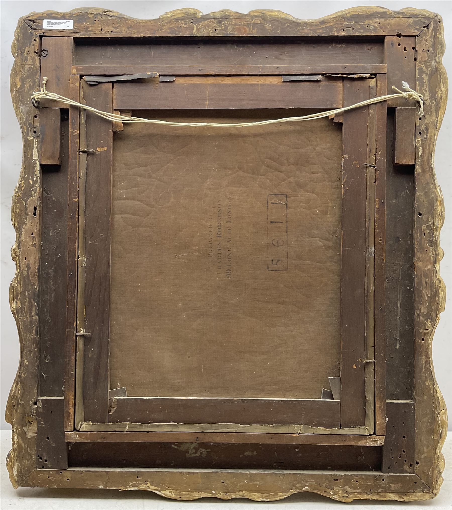 Edward John Cobbett (British 1815-1899): Young Woman Gathering Heather, oil on canvas signed 60cm x 50cm