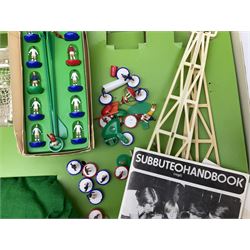 Subbuteo Floodlighting Edition set, Airfix model kit comprising 1/72 Victoria Cross Icons Special Edition Set, Corgi Truckertronic Convoy and a 1948 MG TC 1/16 model kit, all boxed (4) 