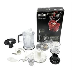 Braun multiquick minipimer 7 hand blender, in box 