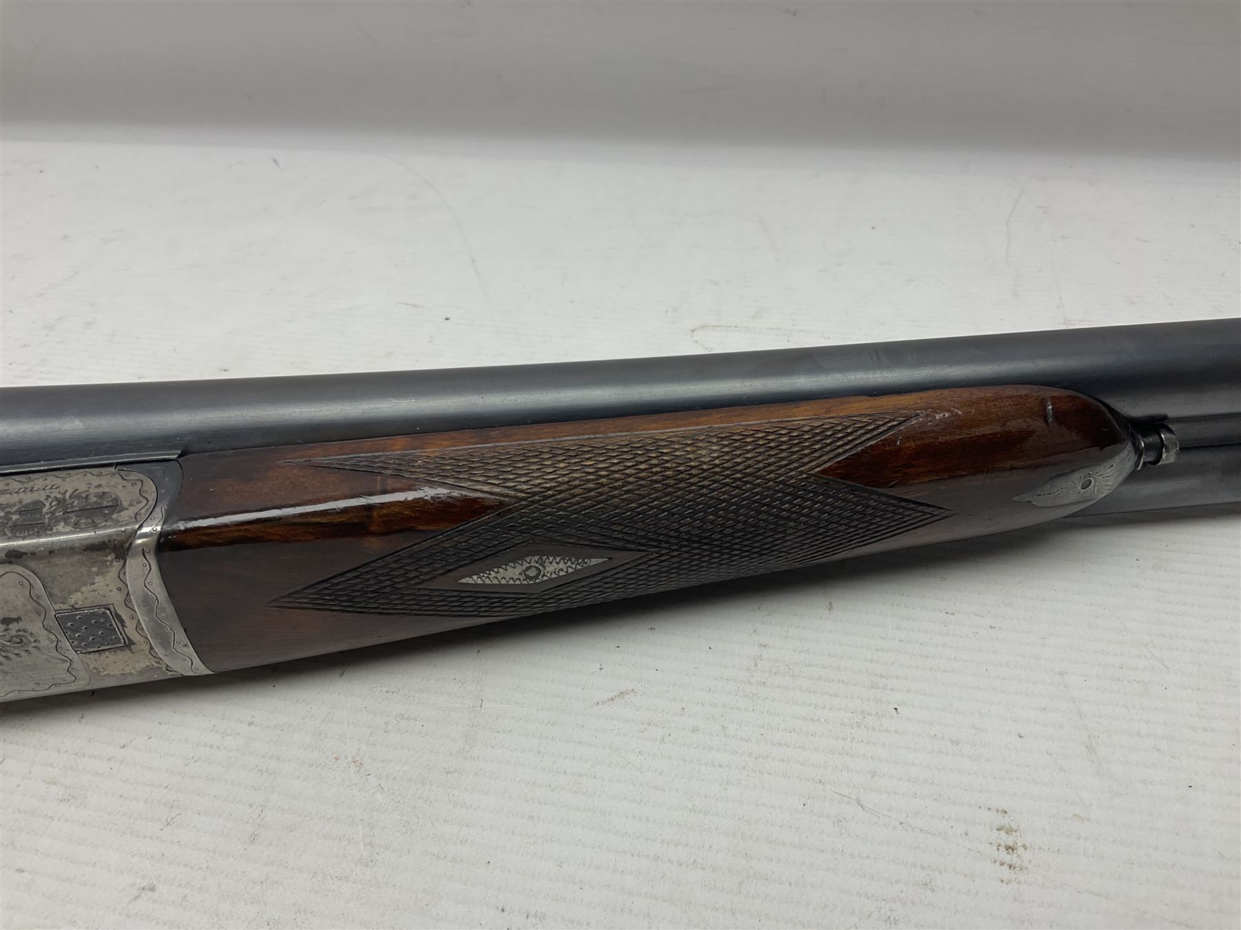 SHOTGUN CERTIFICATE REQUIRED – Spanish AYA 12-bore side-by-side double barrel boxlock ejector shotgun, 71cm(28