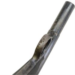 Webley Mark I .177 air pistol, serial number 26401, the air chamber marked 'Webley Mark I Made in England, Webley & Scott Ltd Birmingham Patented Gt Britain No 219872 and all Principle Countries', with checkered grip, H14cm, L19cm

