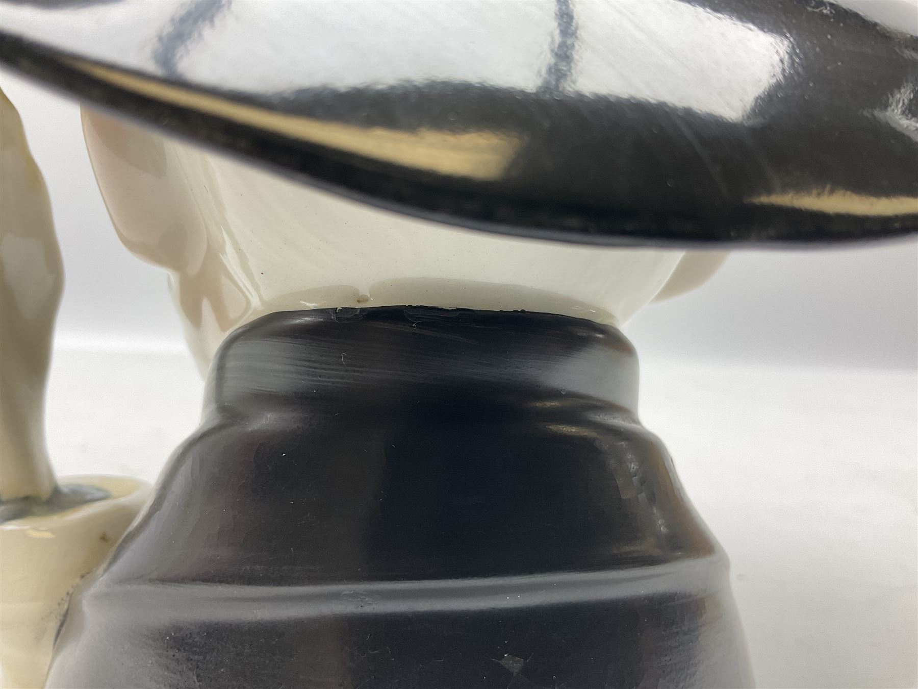 Grayshott Pottery limited edition Terry Pratchett character jug 184/1500, with certificate, H19cm