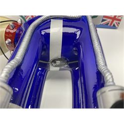 Wallace & Gromit - Gromit Unleashed: two Aardman Animations The Grand Appeal 'Gromit Unleashed' figures comprising Gromjet and Snow Gromit, both with boxes