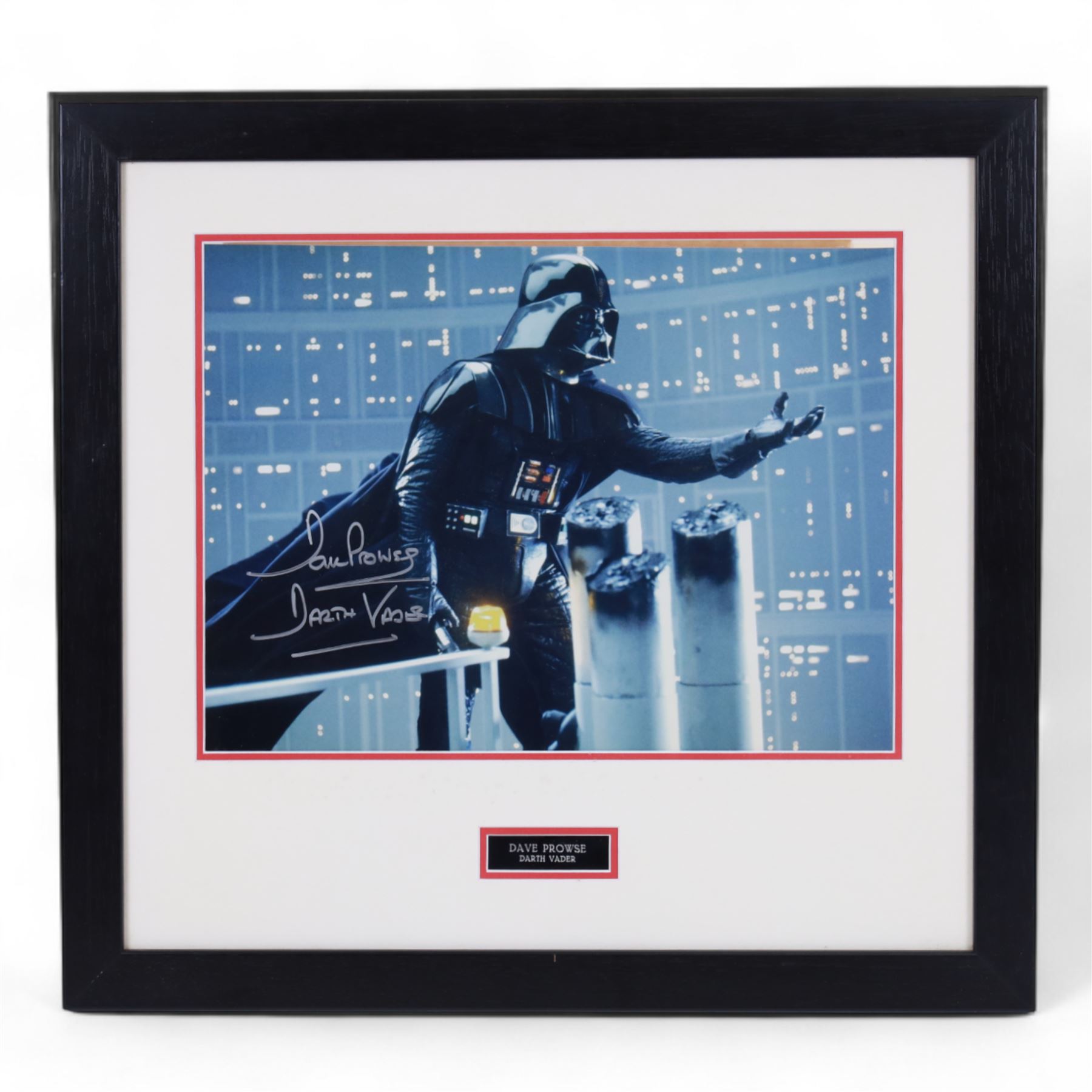 Star Wars autographed Darth Vader photograph | Autographs