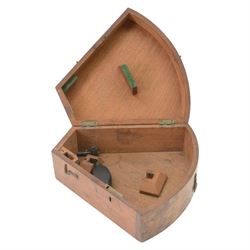 19th century Imray & Son lacquered brass sextant with ivory scale, contained within a mahogany case, inscribed Imray & Son 89 & 102 Minories
This item has been registered for sale under Section 10 of the APHA Ivory Act