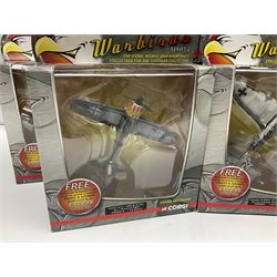 Corgi Aviation Archive - thirteen 'War Birds' Series 2; all boxed (13)