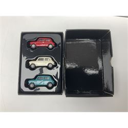 Thirty-eight modern die-cast models/sets  including Corgi and Lledo 1:76 scale Trackside vehicles; Unimax, Atlas and other tanks; TV & film related; advertising and promotional; QEII 80th Birthday etc; all but one boxed (38)