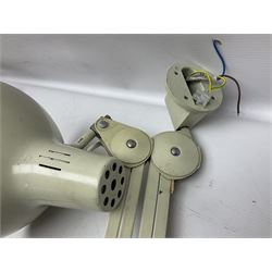 Pair cantilever wall mounted lamps 