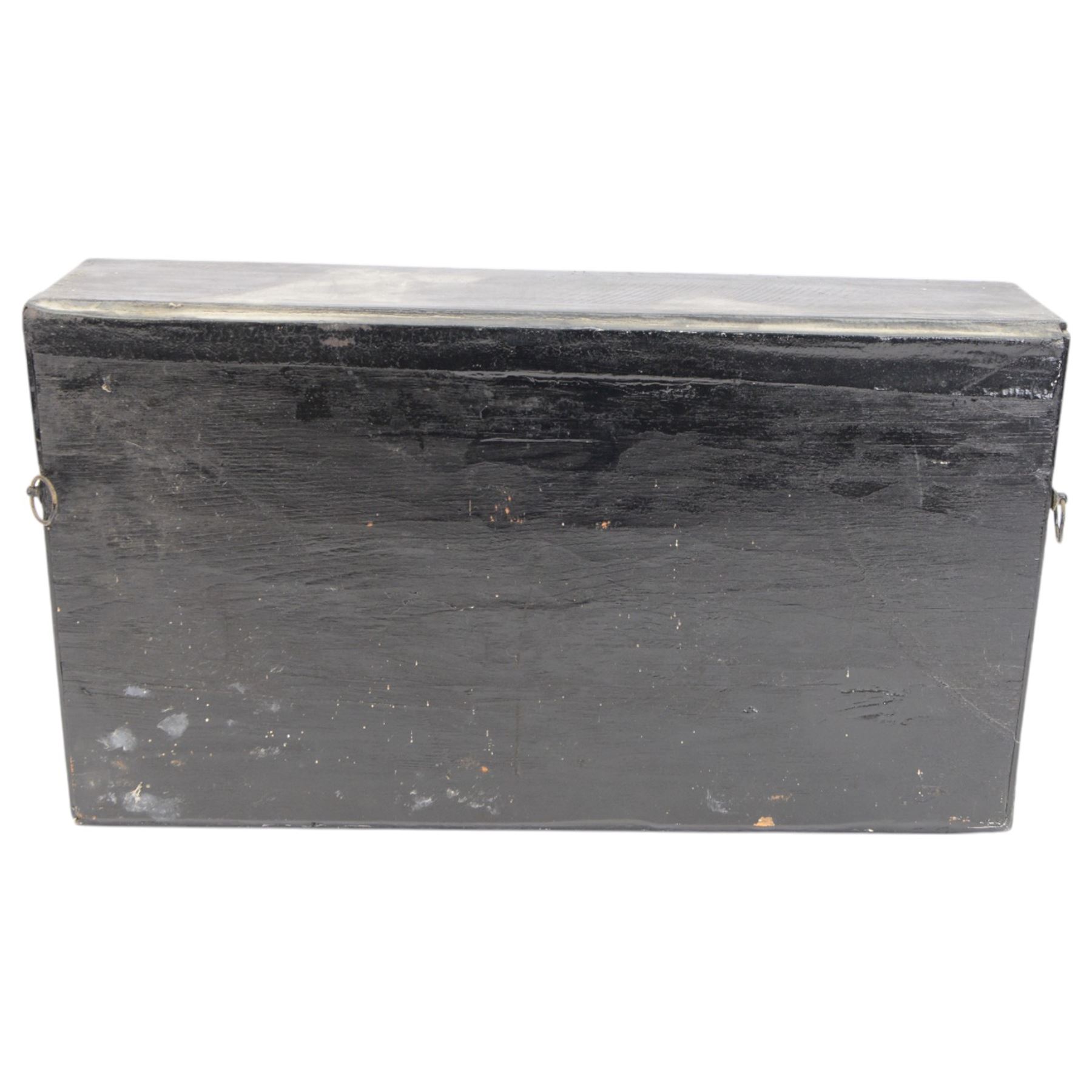 19th century half block ship diorama, depicting a three-masted clipper ship at full sail off Whitby, with a painted seascape backdrop, in glazed wooden case, H36cm, W64cm