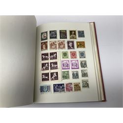 Great British and World stamps, including Tasmania, Newfoundland, South Australia, New Zealand, Queen Victoria and later Canada, Spain, Malta Kenya, Egypt, Germany, Hong Kong etc, in various albums and stockbooks, in one box
