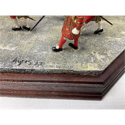 Border Fine Arts The Coronation 1953, model No. B0810, and sculpted by Ray Ayres, limited edition 150/350, with original box and certificate, L70cm  