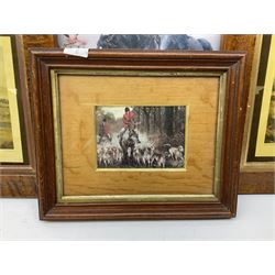 Collection of Equestrian related prints including 'Passion and Patience' after John Sargent Noble max 29cm x 40cm (6)