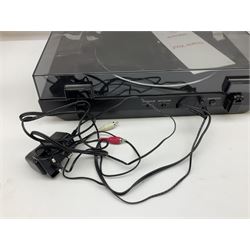 Sony PS1X310BT record player with original 2019 invoice; and quantity of sheet music in carrying case 