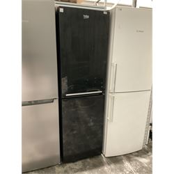 Beko CFG1592B fridge freezer in black  - THIS LOT IS TO BE COLLECTED BY APPOINTMENT FROM DUGGLEBY STORAGE, GREAT HILL, EASTFIELD, SCARBOROUGH, YO11 3TX