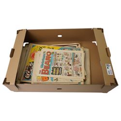 1980 Beano and Buster comics, various Royalty items including George VI coronation souveni...