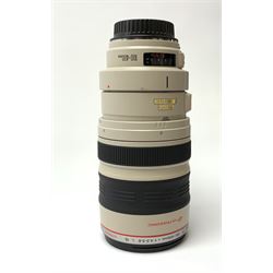 Canon camera lens 'Canon Zoom Lens EF 100-400mm 1:4.5-5.6 L IS Ultrasonic' 