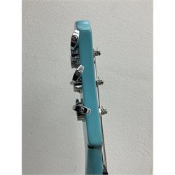 Epiphone Junior Model electric guitar in blue, serial no.C197013908 L98cm