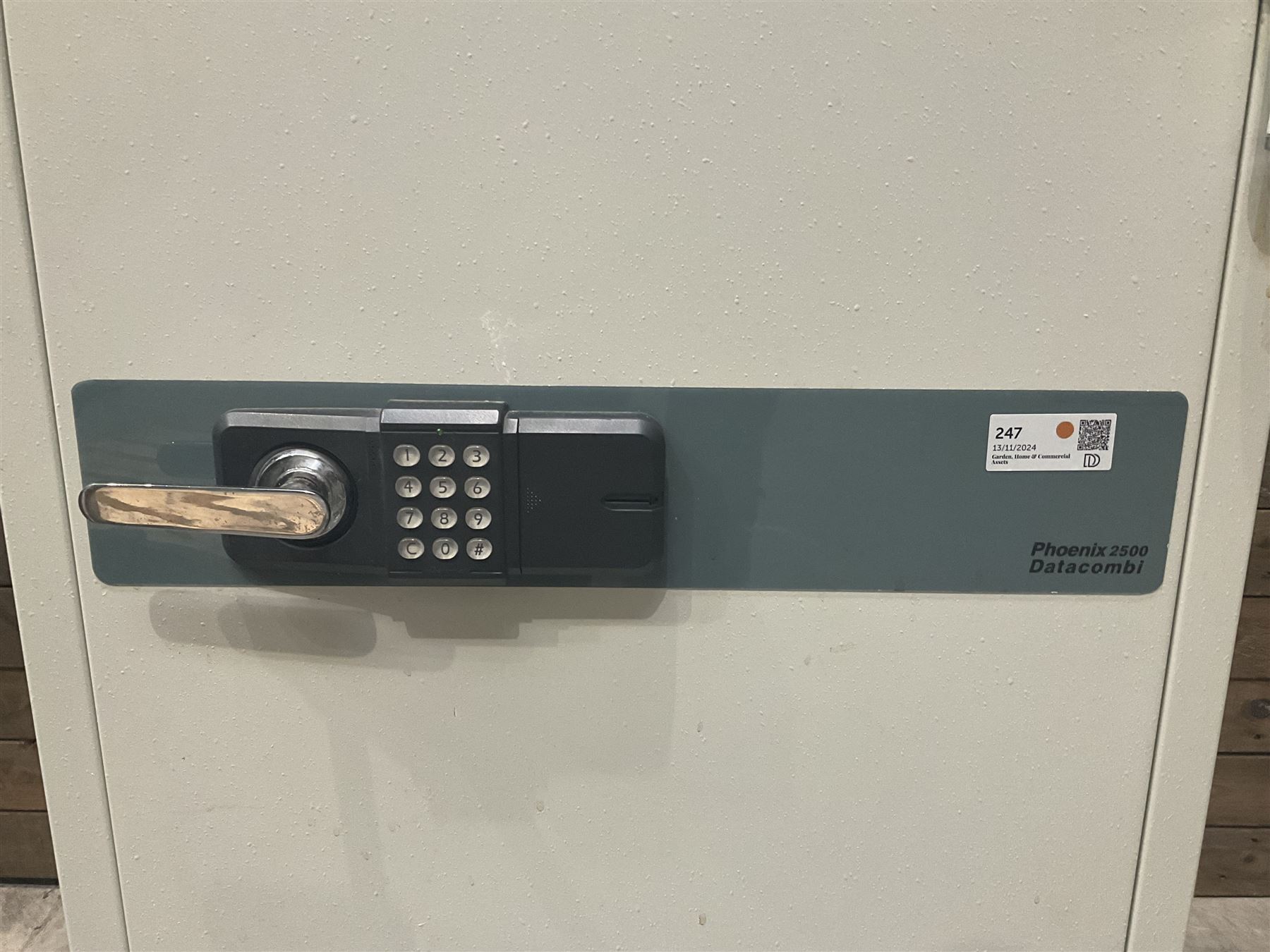 Phoenix 2500 datacombi safe CODE: C1234#