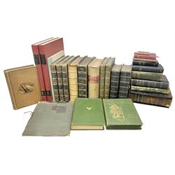 Radcliffe F.P Delme; The Noble Science of fox Hunting, together with Morris Ref F.O; Natural History of British Moths Volume I, Irving Washington, Rip Van Winkel, illustrated by Arthur Rackhan, together with other antique books