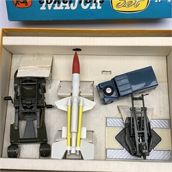 Corgi - Major Gift Set No.4, Bristol 'Bloodhound' Guided Missile with Launching Ramp, Loading Trolley and R.A.F. Land Rover, boxed with two Rocket Age leaflets, near mint condition