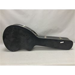 Brazilian Giannini Craviola six string acoustic guitar, with Fishman Premium Blend onboard pickup, in fitted hard case 