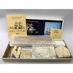 Italian H.M.S Victory 1:98 scale kit by Corel, boxed, not checked for completeness 