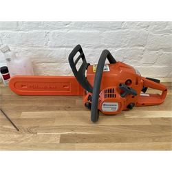 Husqvarna chainsaw with accessories - THIS LOT IS TO BE COLLECTED BY APPOINTMENT FROM DUGGLEBY STORAGE, GREAT HILL, EASTFIELD, SCARBOROUGH, YO11 3TX