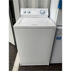 Whirlpool top loading commercial washing