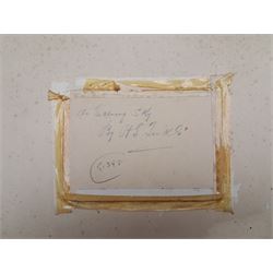 Henry Scott Tuke RA RWS (British 1858-1929): 'An Evening Sky', watercolour signed, titled verso (within the frame) 8cm x 12cm