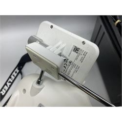 DJI Phantom 2 Vision Plus 3.0 drone, with controller, battery pack, blades, chargers and other accessories in fitted foam lined hard plastic case