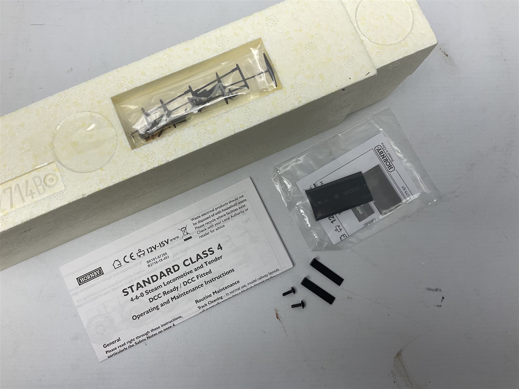 Hornby '00' gauge - Class 75000 4-6-0 locomotive Standard 4 no. 75070, Class 4F 0-6-0 'LMS Fowler' no. 4312 and Stanier Class 4P 2-6-4T locomotive no. 42613, all DCC ready (3)