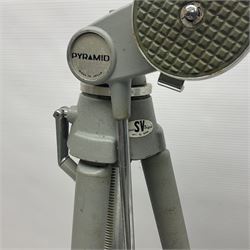 Asahi Pentax Sportmatic camera body with 'Super Takumar 1;1.8/55' lens, other camera equipment and Tasco binoculars  