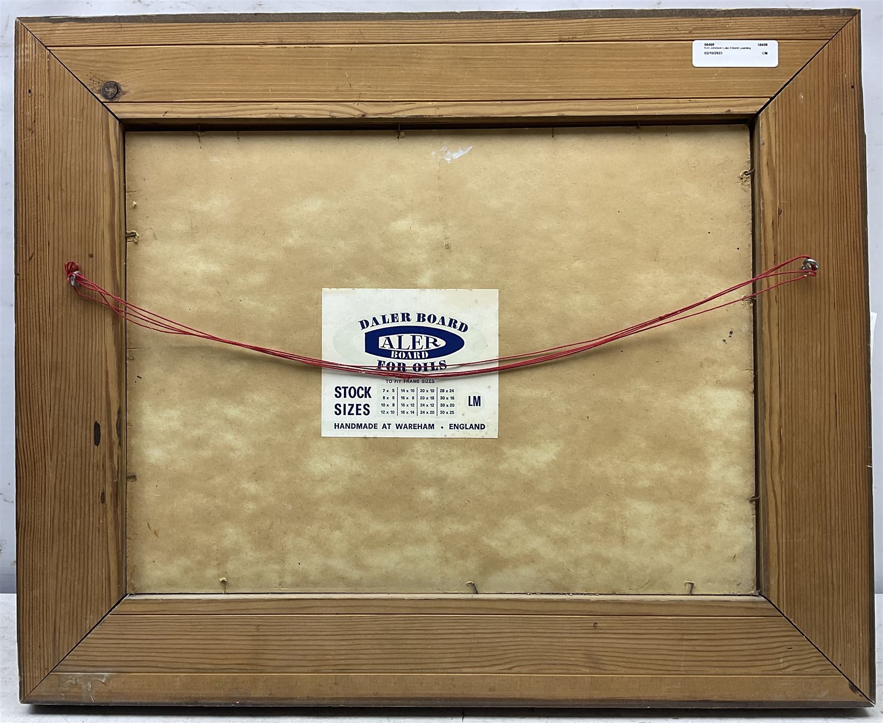 Ken Johnson (British 20th century): Lake District Scene, oil on board signed 29cm x 40cm