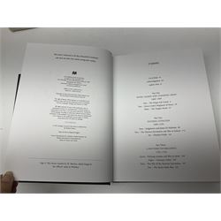 Seven military reference books - Histoire Mondiale Des Parachutistes; Yves Debay: French Foreign Legion  Paratroopers; Bragg & Turner: Parachute Wings; Barney White-Turner: Horse Guards; and three works on uniforms/standards (7)