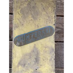 Two pairs of vintage skis, L207cm and 197cm