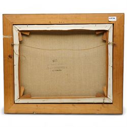 Christopher Cawthorn (British 20th century): Still Life with Fruit and Brass Pot, oil on canvas signed 39cm x 49cm