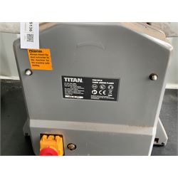 Titan TTB579PLN 1500W jointer planer - THIS LOT IS TO BE COLLECTED BY APPOINTMENT FROM DUGGLEBY STORAGE, GREAT HILL, EASTFIELD, SCARBOROUGH, YO11 3TX