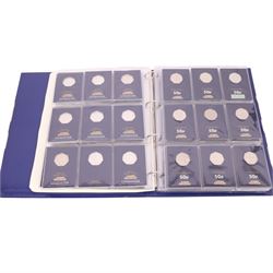 Queen Elizabeth II commemorative coins, mainly fifty pence coins, including BUNC and SYO examples, Westminster coin collections, DateStamp boxed set, etc, housed in ChangeChecker album and loose