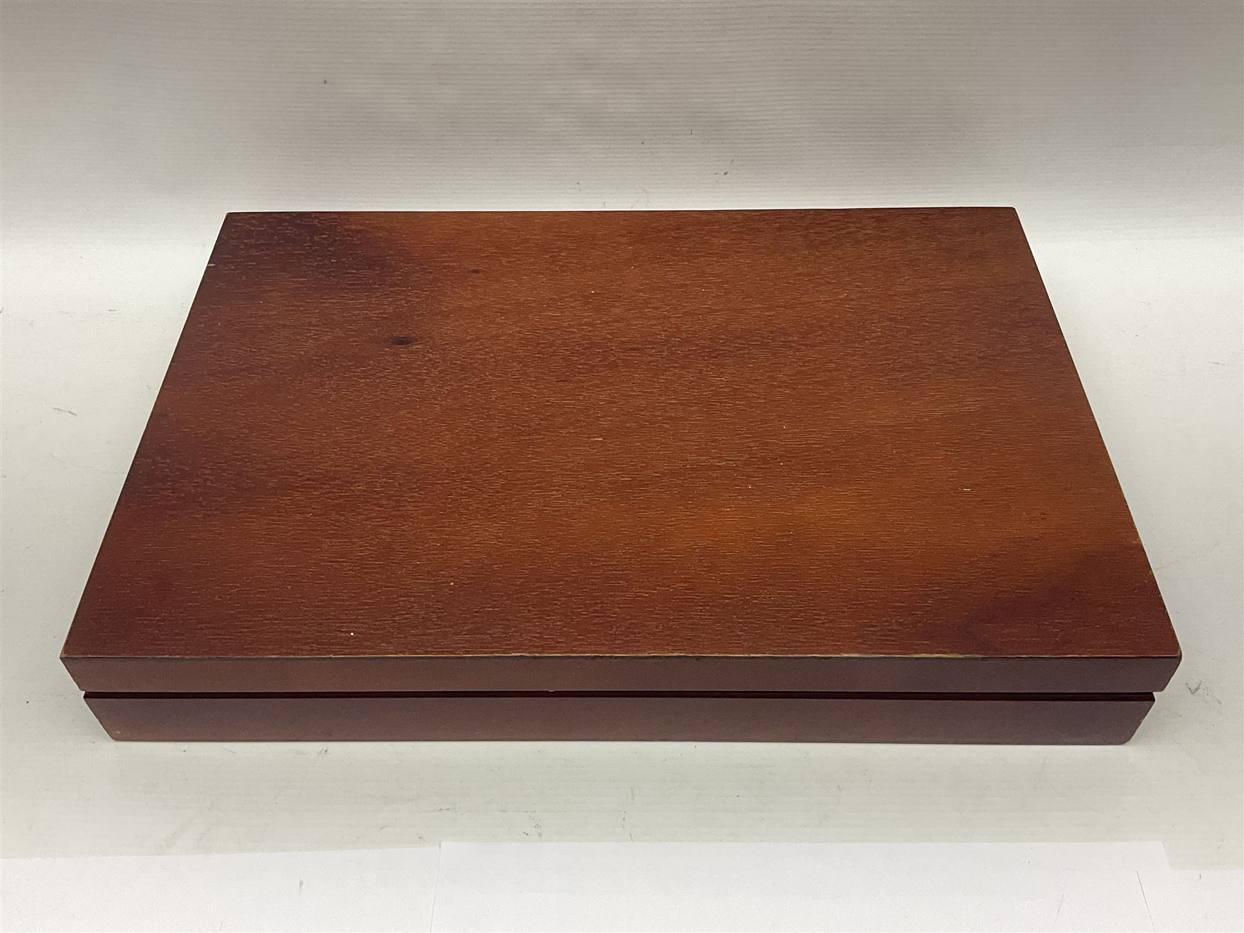 Cooper Ludlam silver plated canteen of cutlery for six place settings