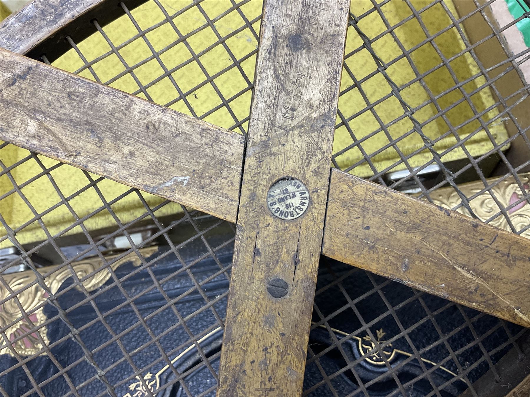 The National Comprehensive Family Bible, coloured and black and white plates, together with Jessop Atlantic tripod, brass candlestick and other collectables, in three boxes 