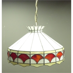  Large Tiffany style centre light fitting, D49cm   