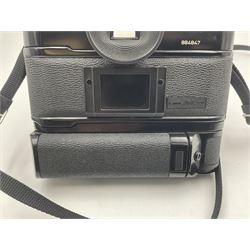 Canon A1 camera body, serial no 884847 with 'Canon FD 55mm 1;1.2 s.s.c' lens serial no 115005