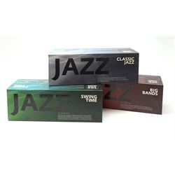 The Encyclopaedia of Jazz: Three 100 CD box sets comprising Classic Jazz part 1/5, Swing time part 2/3 & Bing Bands part 3/5 (3)