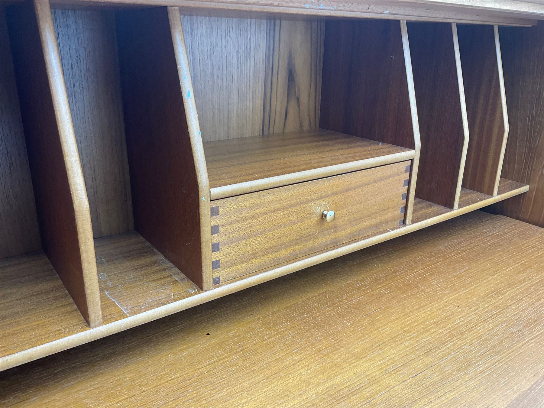 Parker Knoll teak bureau