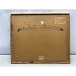 Maurice William Partridge (British 1913-1973): 'Landscape 4', watercolour signed, titled verso 28cm x 38cm 