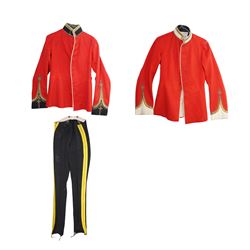 Edwardian Indian Army scarlet tunic the property of David Dundas, 17th Rajput Infantry, a ...