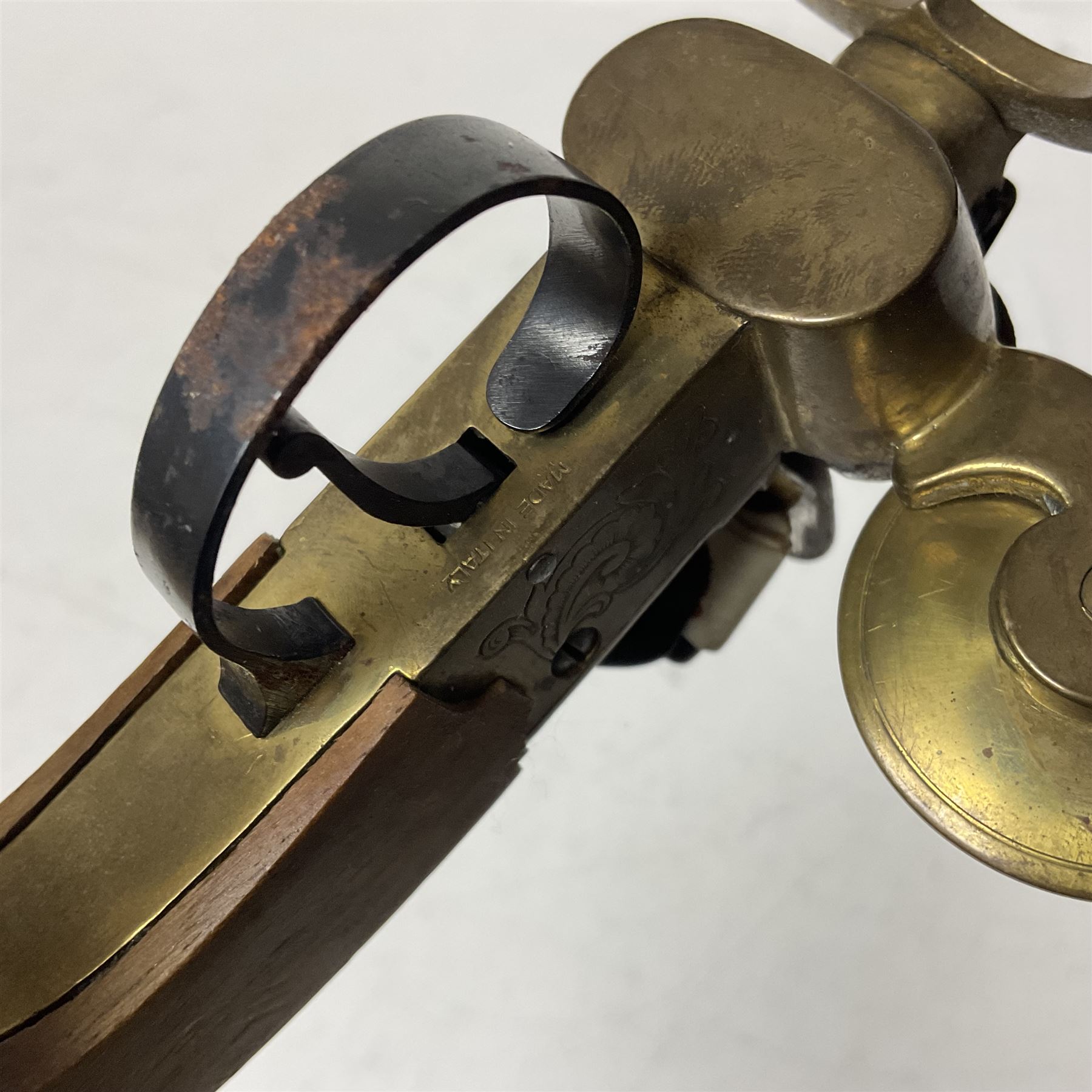Cambridge Scientific Instruments Co clinometer, flintlock tinder lighter, and a Anders Mattson Mora patent bobbin winder (3)