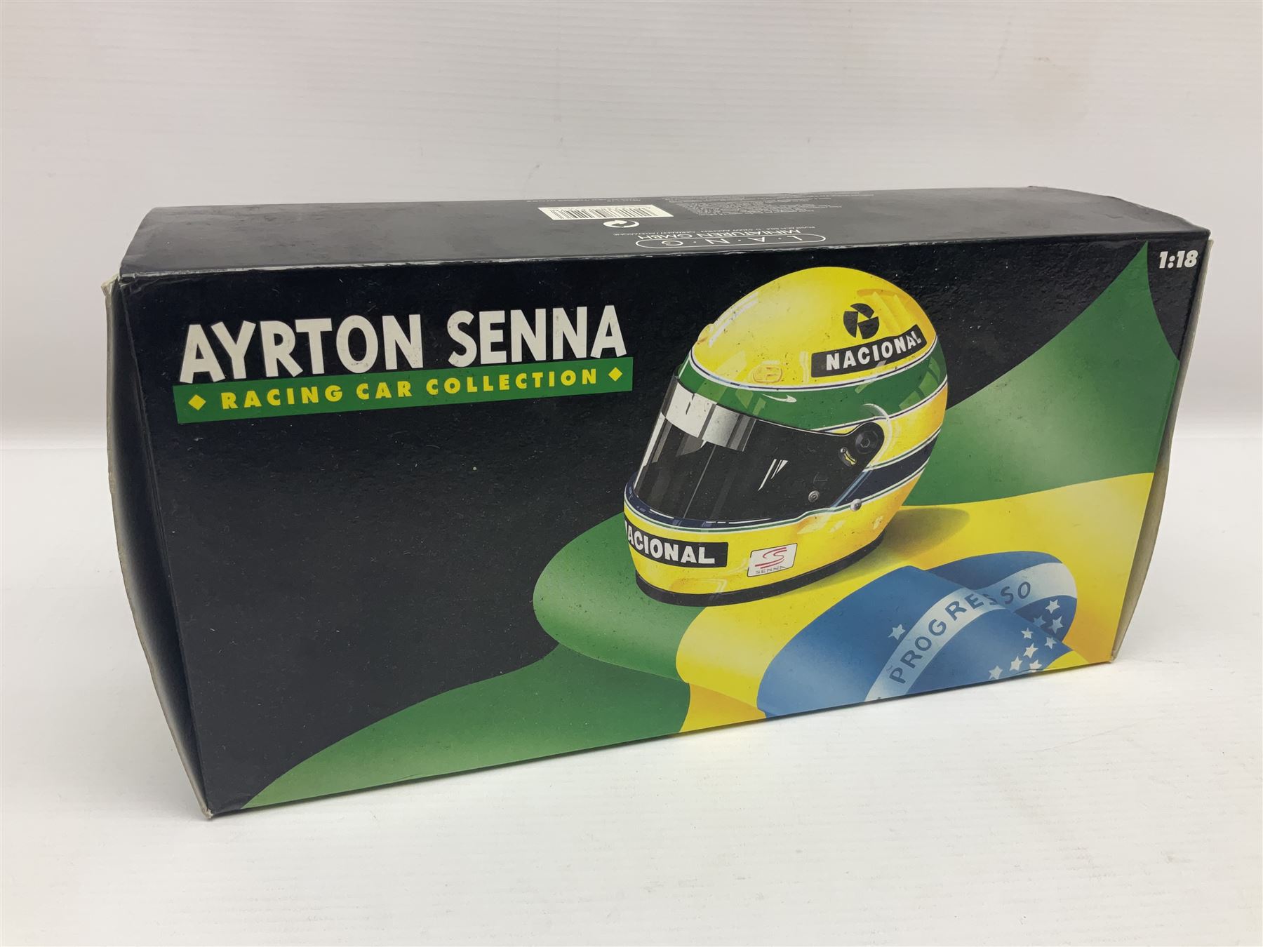 Ayrton Senna Racing Car Collection - Lotus Renault 97T 1985; boxed