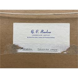 Gordon Clifford Barlow (British 1913-2005): 'Kettlewell - Yorkshire Dales', oil on board signed, titled on artist's studio label verso 37cm x 50cm 
Notes: Barlow was the protégé of Herbert Royle (1870-1958)