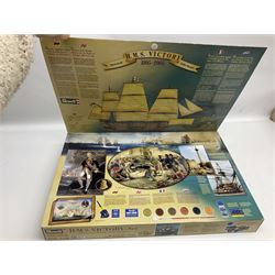 Revell 1:146 scale construction kit of HMS Victory; boxed; and ten other construction kits of aircraft by Airfix, Revell and Matchbox; all boxed (11)